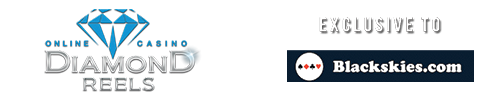 Diamond reels online casino logo