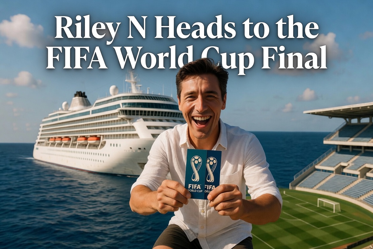 Riley N Heads to the FIFA World Cup Final as the Diamond Summer Voyage Continues