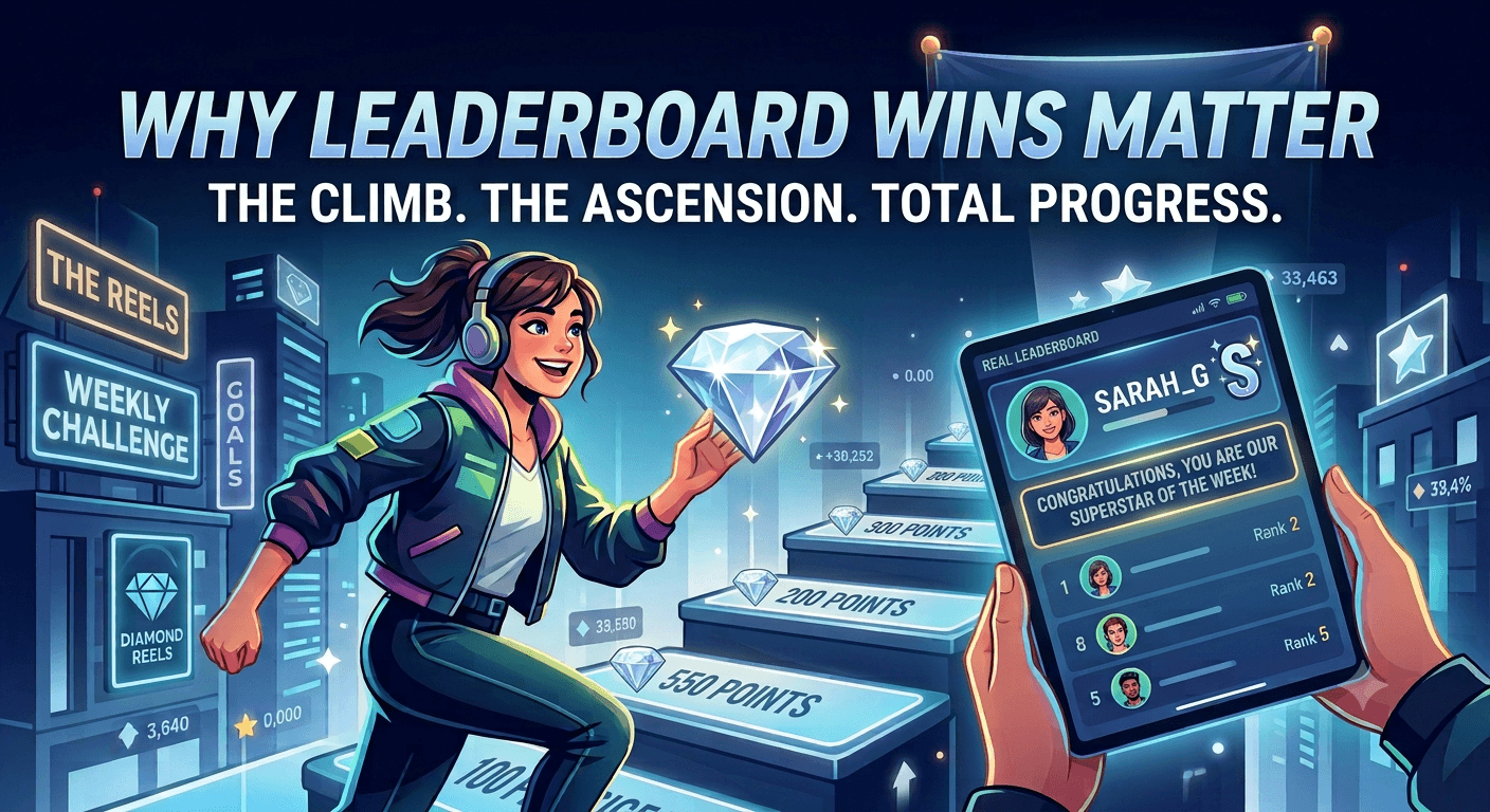 Why Leaderboard Wins Matter: The Stories Behind Every Climb at Diamond Reels