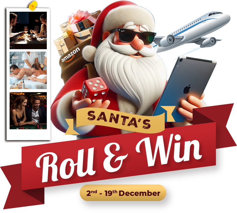 Santa's Roll & Win Promo