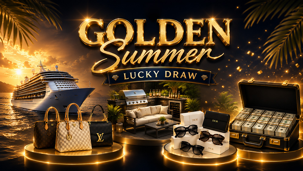 Diamond Reels Golden Summer Lucky Draw 